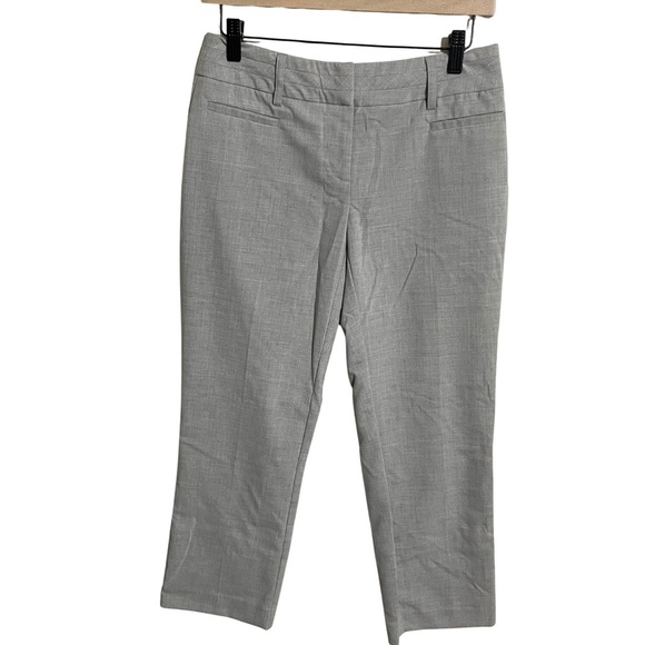 Apt. 9 Women's Gray Curvy Fit Straight Leg Trousers, Sz 2, Excellent Condition - Picture 3 of 16